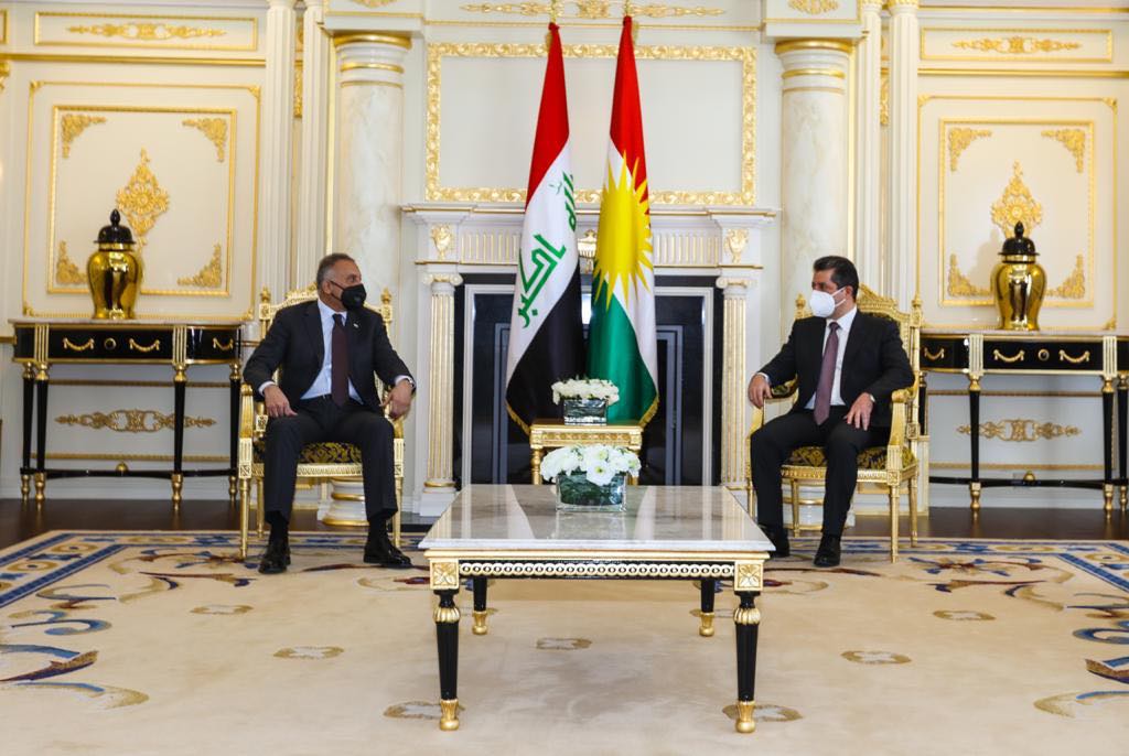 سەرۆک وەزیرانی هەرێمی کوردستان  پێشوازی لە سەرۆک وەزیرانی عێراق دەکات